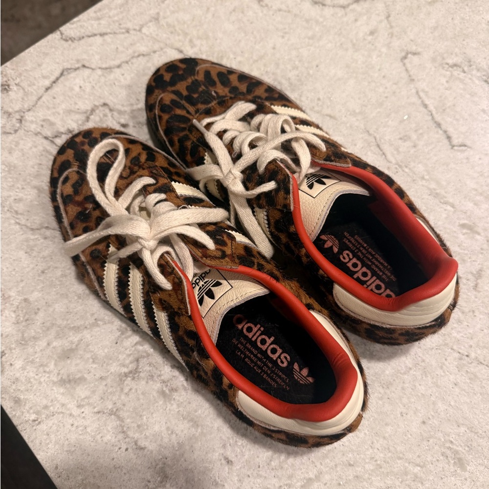 Adidas Leopard Print Sambas